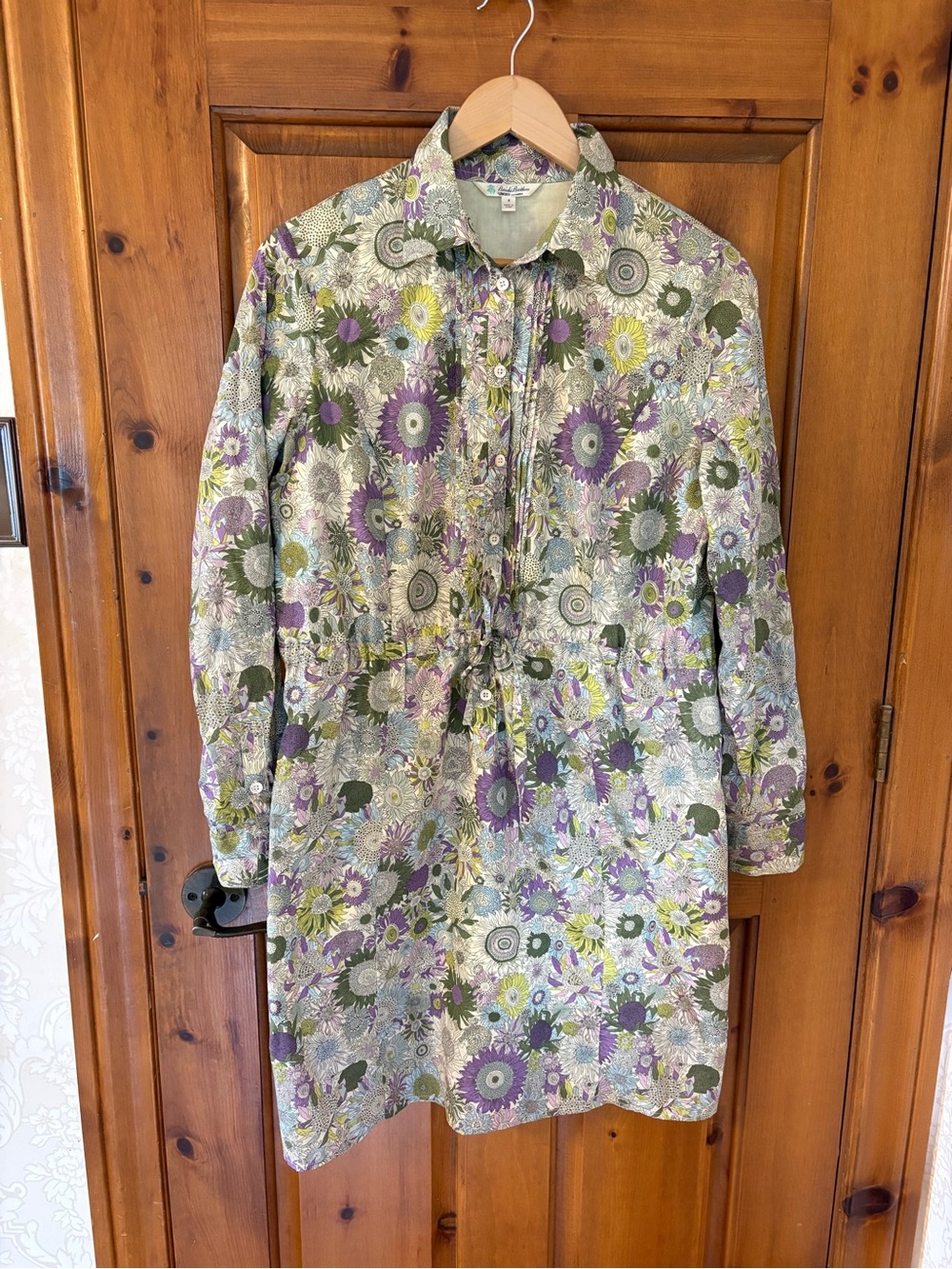 Brooks Brothers x Liberty Fabrics Dress, size 6, EUC, floral, psychedelic